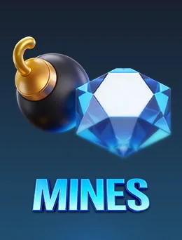Mines game artwork shown in the COME game library